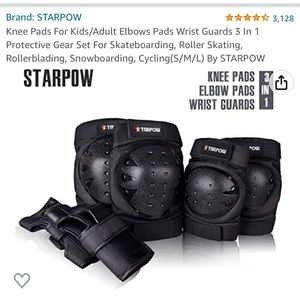 Starpow saferty gear for skating, skateboarding, and more! Adult